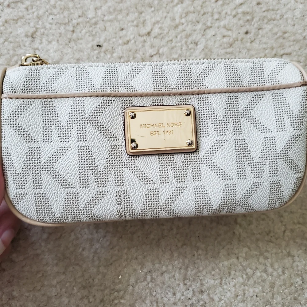 MICHAEL KORS Vanilla Cosmetic Bag